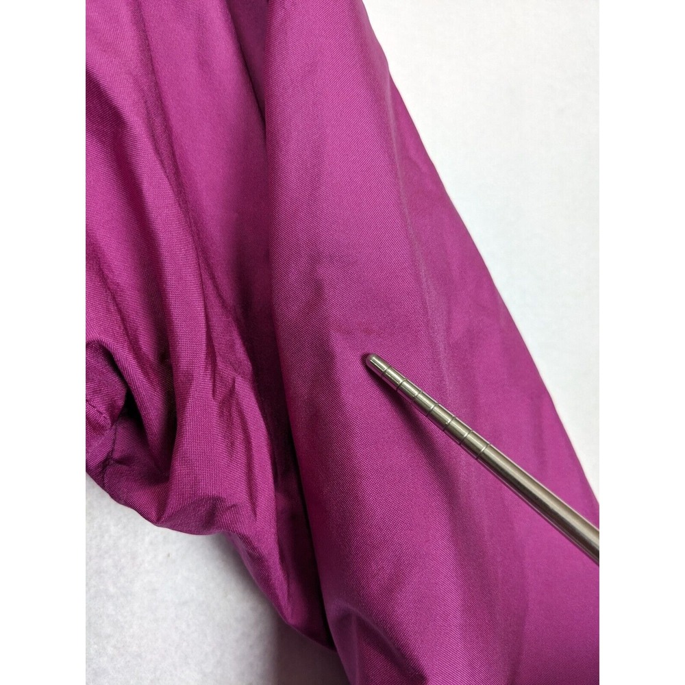 North Face Fall Line Womens Coat Size M Gore Tex Thermolite Polyester Purple - Picture 16 of 16